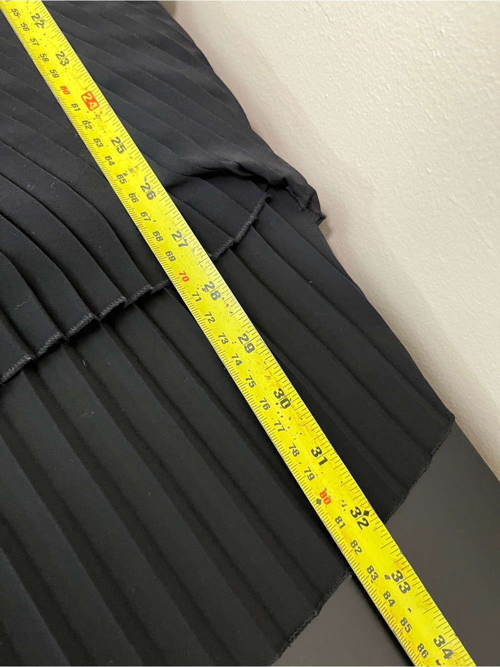 Zara Black Accordion Pleated Tunic - Picture 13 of 13